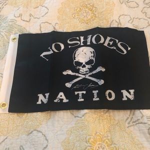 No Shoes Nation Small Flag